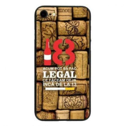 Husa Apple iPhone 8 Multicolor Mesaj 18 - vivimall.ro