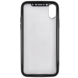 Husa Apple iPhone X Full Silicone 360 Negru + Folie de protectie - vivimall.ro