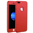Husa Apple iPhone X Full Silicone Rosu - vivimall.ro