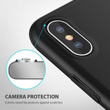 Husa Apple iPhone X IPAKY Full Cover 360 Negru + Folie Cadou - vivimall.ro