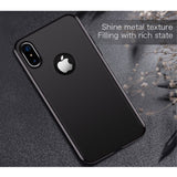 Husa Apple iPhone X Joyroom fata + spate Negru - vivimall.ro