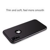 Husa Apple iPhone X Joyroom fata + spate Negru - vivimall.ro