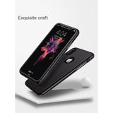 Husa Apple iPhone X Joyroom fata + spate Negru - vivimall.ro