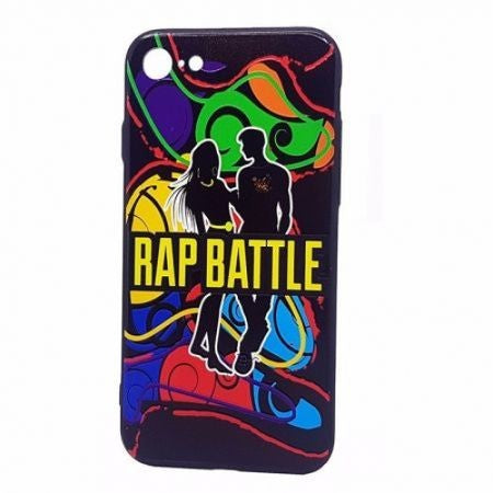 Husa Apple iPhone X Multicolor Mesaj Battle - vivimall.ro