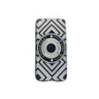 Husă Apple iPhone X/XS multicolor model cameră foto cu Popsocket inclus, vedere frontală