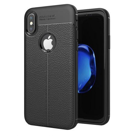 Husa Apple iPhone X Zore TPU moale Negru - vivimall.ro