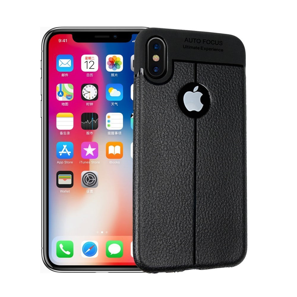 Husa Apple iPhone X Zore TPU moale Negru - vivimall.ro