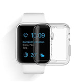 Husa Apple Watch Series 2/3 38 mm Full Tpu 360 Transparent - vivimall.ro