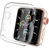 Husa Apple Watch Series 2/3 42 mm Full Tpu 360 Transparent, Flippy - vivimall.ro