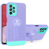 Husa Armor Design cu Stand pentru Apple iPhone X/XS Max, Mov/Albastru, Suport Auto Magnetic, Wireless Charge, Protectie Antisoc, Flippy - vivimall.ro