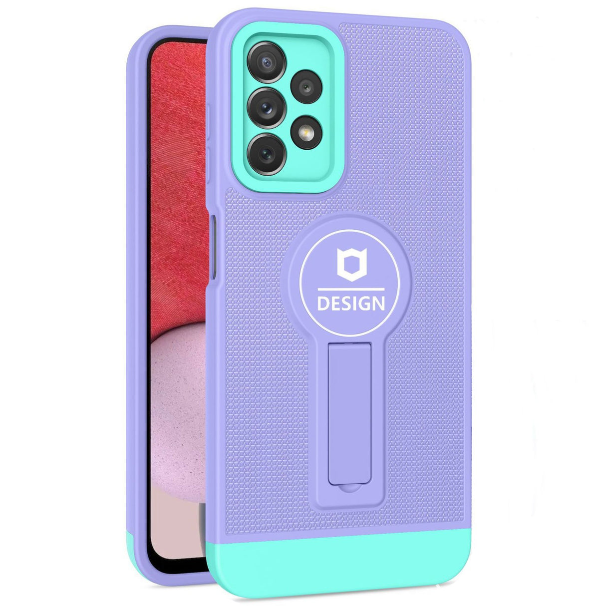 Husa Armor Design cu Stand pentru Apple iPhone X/XS Max, Mov/Albastru, Suport Auto Magnetic, Wireless Charge, Protectie Antisoc, Flippy - vivimall.ro