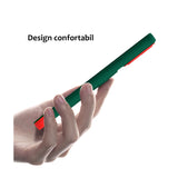 Husa Armor Design cu Stand pentru Apple iPhone XR, Verde/Rosu, Suport Auto Magnetic, Wireless Charge, Protectie Antisoc, Flippy - vivimall.ro