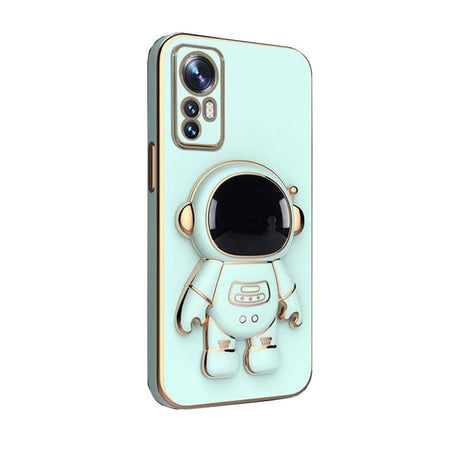 Husa de Protectie 2 in 1, Vivimall, Husa de Protectie pentru Honor 90, Model Astronaut, Husa cu Suport, din TPU, Verde - vivimall.ro