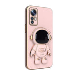 Husa de Protectie 2 in 1, Vivimall, Husa de Protectie pentru Honor Magic 6 Pro, Model Astronaut cu Suport, din TPU ,Roz - vivimall.ro