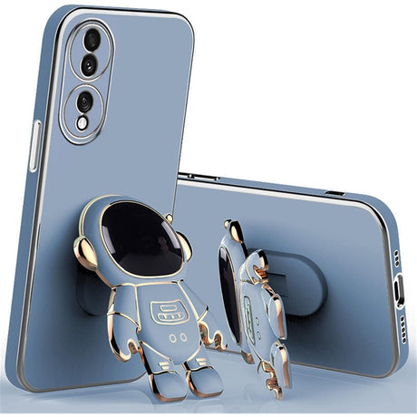 Husa Telefon 2in1, Vivimall, Compatibila Huawei P50 Pro, Carcasa TPU cu Suport Inclus Tip Astronaut, Protectie Camere, Albastru - vivimall.ro