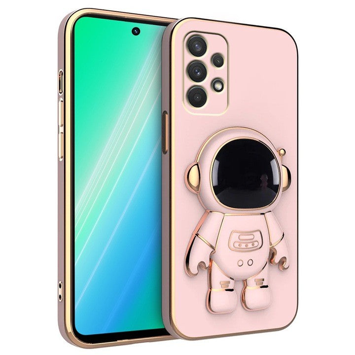 Detaliu protecție camere husă TPU roz Samsung Galaxy S23 Plus, margini ridicate