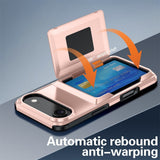 Husă iPhone 17 Air policarbonat rigid Rose Gold, vedere laterală și butoane