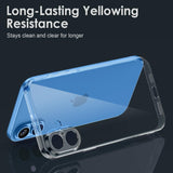 Husa de Protectie, Compatibila cu Apple iPhone 16, TPU, Antisoc, Rezistenta la Impact, Protectie Camera, Transparenta - vivimall.ro