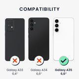 Husa de Protectie Matte TPU, Vivimall, pentru Samsung Galaxy A35 5G, Protectie Camera, Antisoc, Antizgariere, Antialunecare, Acoperire Completa, Roz - vivimall.ro