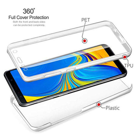 Husa de protectie Flippy 360 grade, PC+TPU+Folie policarbonat, pentru Samsung Galaxy A33 5G , Transparent - vivimall.ro