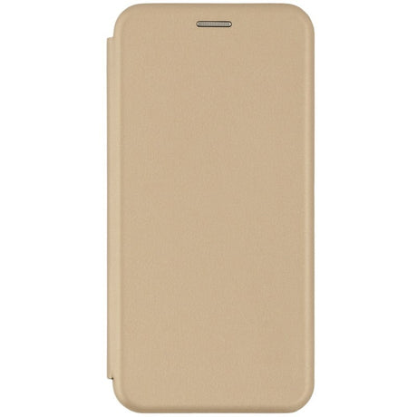Husa de protectie Flippy compatibila cu Apple iPhone 12 Mini Magnet Book Case Auriu - vivimall.ro