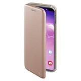 Husa de protectie Flippy compatibila cu Apple iPhone 12 Mini Magnet Book Case Roz-Auriu - vivimall.ro