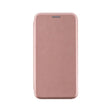 Husă tip carte iPhone 12 Pro Max din piele ecologică Roz-Auriu, vedere frontală închisă