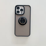 Husa de protectie Flippy compatibila cu Apple iPhone 13,Defender cu prindere inel,Negru - vivimall.ro