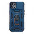 Husa de protectie Vivimall compatibila cu Apple iPhone 13 Defender Model 4 cu suport,Albastru - vivimall.ro