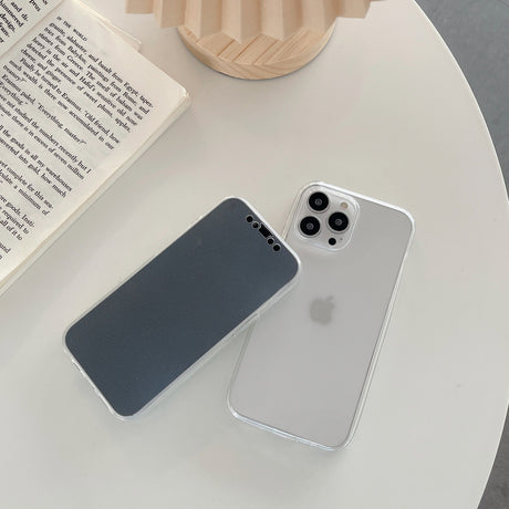 Husa de protectie Flippy compatibila cu Apple iPhone 13 Pro Full Tpu 360 Transparent - vivimall.ro