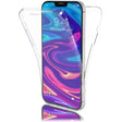 Husa de protectie Vivimall compatibila cu Apple iPhone 13 Pro Max Full Tpu 360 Transparent - vivimall.ro