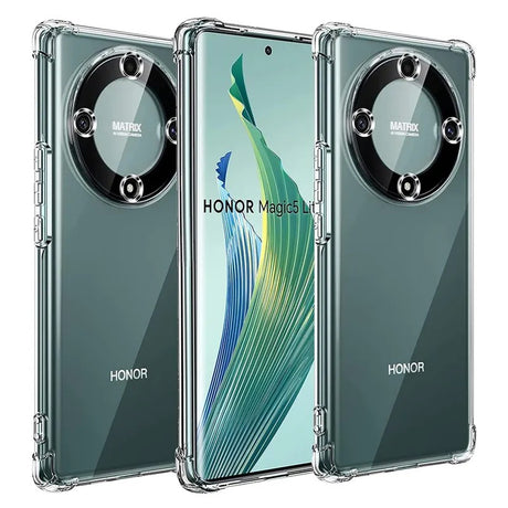 Husa de Protectie, Vivimall, Compatibila cu Honor 90 Lite, TPU Antisoc, Protectie Colturi, 1.5 mm Transparent - vivimall.ro