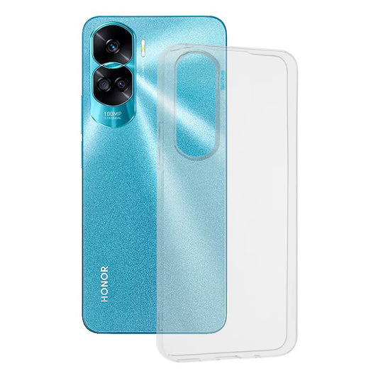 Husa de Protectie, Vivimall, Compatibila cu Honor 90 Lite, TPU, Transparent - vivimall.ro
