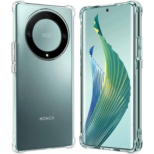 Husa de Protectie, Vivimall, Compatibila cu Honor 90, TPU Antisoc, Protectie Colturi, 1.5 mm Transparent - vivimall.ro