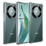 Detaliu colț Air Bag al husei Honor Magic 5 Pro, protecție antisoc la cădere