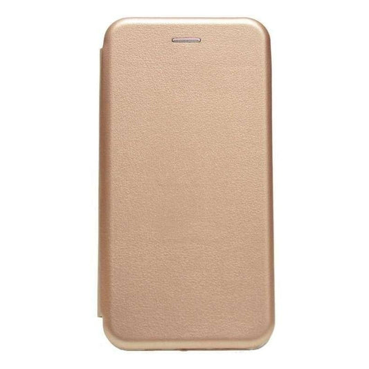 Husa de protectie Vivimall compatibila cu Huawei P30 Lite Magnet Book Case Auriu - vivimall.ro