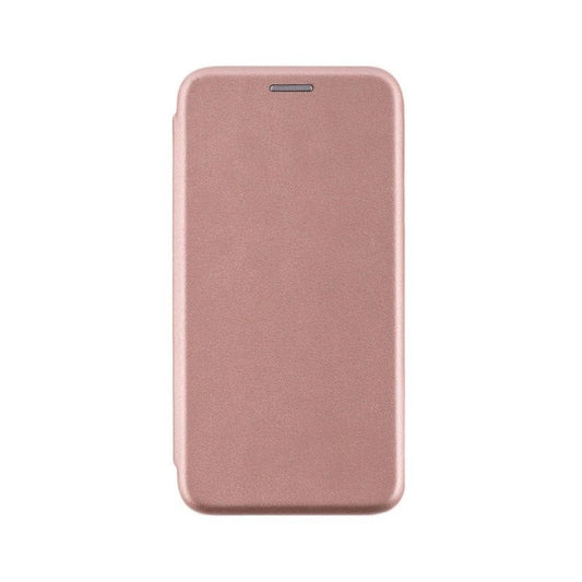 Husa de protectie Vivimall compatibila cu Huawei P30 Lite Magnet Book Case Roz-Auriu - vivimall.ro