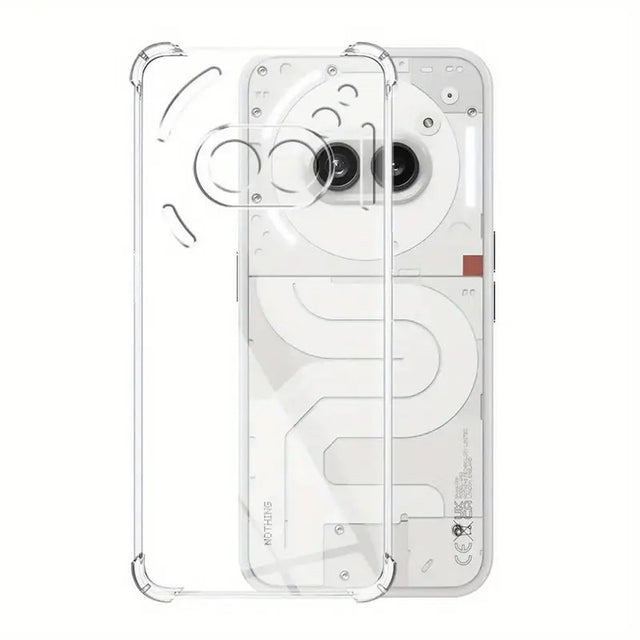 Husa de Protectie, Flippy, Compatibila cu Nothing Phone 2A, TPU Antisoc, Protectie Colturi, 1.5 mm Transparent - vivimall.ro