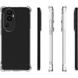 Set husă Oppo Reno 10 Pro Vivimall, ambalaj și produs, material TPU transparent 1.5 mm