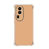 Husă TPU transparentă Oppo Reno 10, detaliu colț cu protecție Air Bag integrat