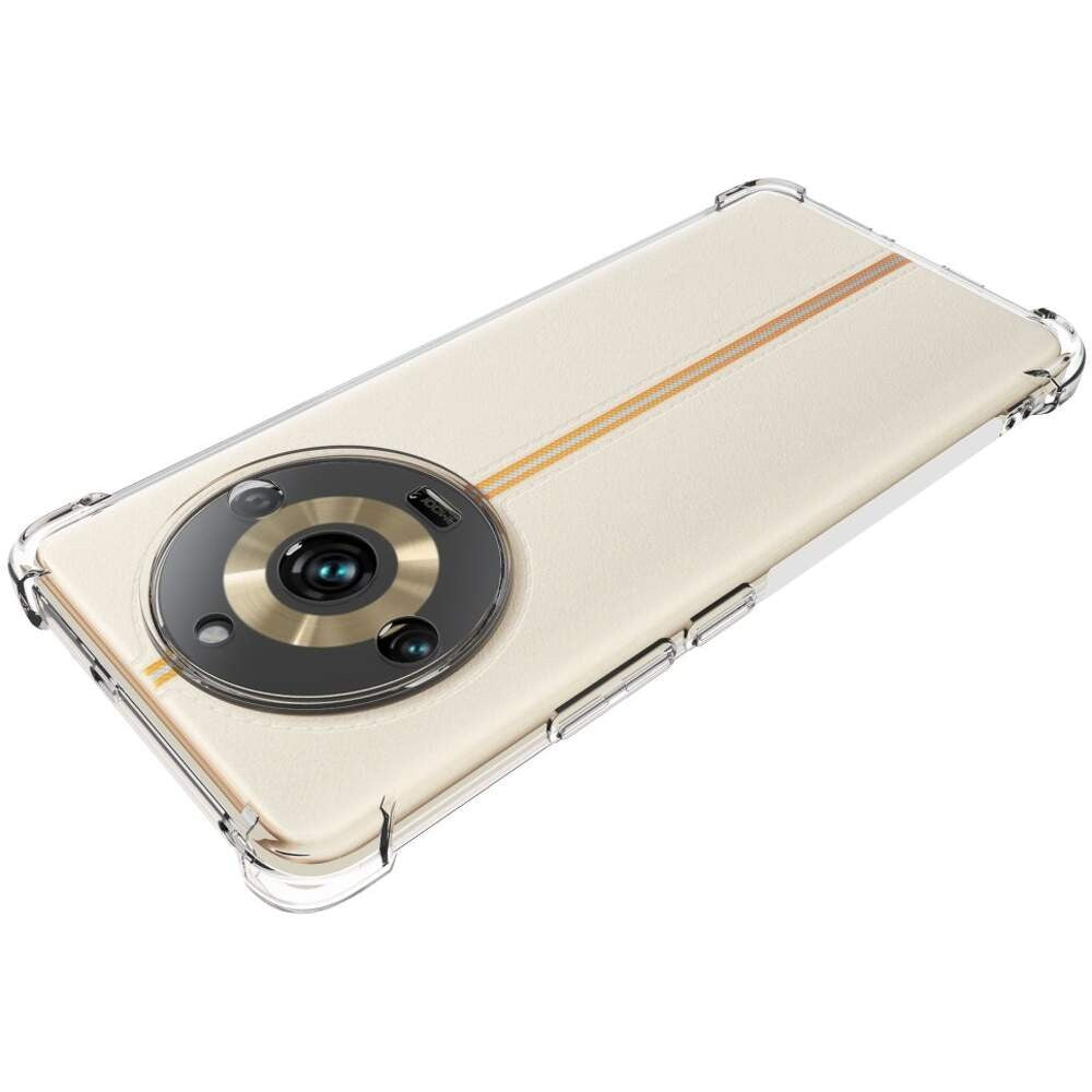 Husa de Protectie, Vivimall, Compatibila cu Realme C55, TPU Antisoc, Protectie Colturi, 1.5 mm Transparent - vivimall.ro
