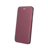 Husa de protectie Flippy compatibila cu Samsung A03s Magnet Book Case Bordo - vivimall.ro