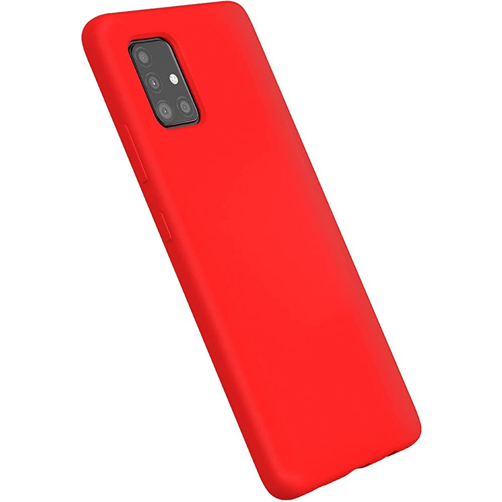 Husa de protectie Flippy compatibila cu Samsung Galaxy S21 5G Matte Tpu Rosu - vivimall.ro