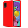 Husa de protectie Vivimall compatibila cu Samsung Galaxy S21 5G Matte Tpu Rosu - vivimall.ro