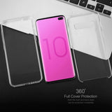 Husa de protectie Flippy® compatibila cu Samsung S10 Plus Full Tpu 360 Transparent - vivimall.ro