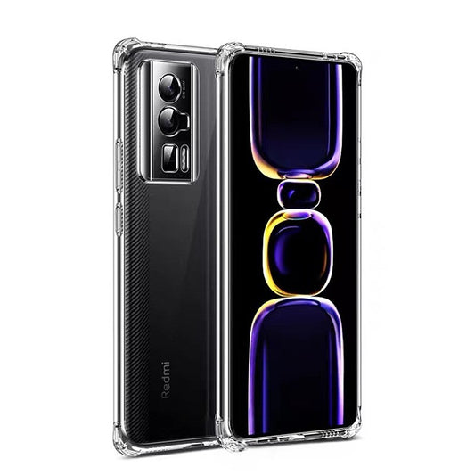 Husa de Protectie, Vivimall, Compatibila cu Xiaomi Redmi Note 13 Pro, TPU Antisoc, Protectie Colturi, 1.5 mm Transparent - vivimall.ro