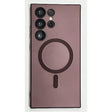 Husa de protectie Vivimall, cu incarcare Wireless, Tehnologie Magsafe, pentru  Samsung Galaxy S23 Ultra , Mov - vivimall.ro