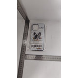 Husa de Protectie, Vivimall, Husa de Protectie pentru iPhone 14 Pro Max, din TPU, Imprimeu Bulldog SOME, Alb - vivimall.ro