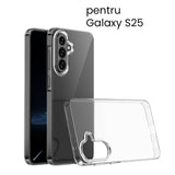 Husa de Protectie, Flippy, Husa de Protectie pentru Samsung Galaxy S25 5G, tip Carcasa, subtire din Silicon TPU Protect Plus, Transparenta - vivimall.ro