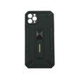 Husa de protectie Vivimall pentru Apple iPhone 12 Mini Defender Model 4 cu suport, Negru - vivimall.ro